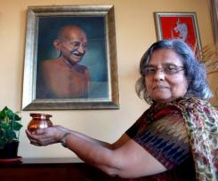 Ela Gandhi, granddaughter of Mahatma Gandhi