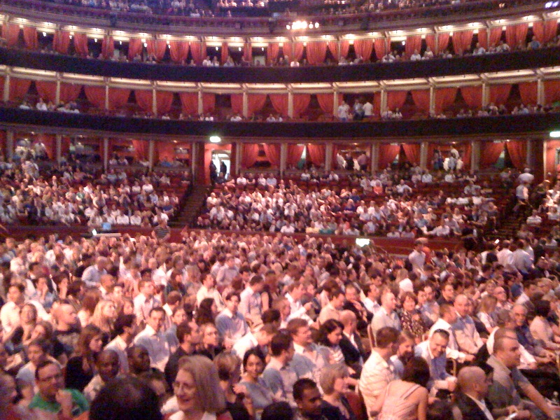 Thousands of Saffas at the Royal Albert Hall in London last night