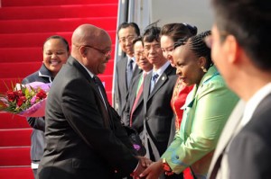 President Zuma in China