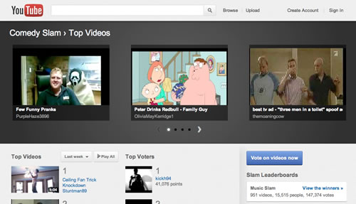 South African video in top position