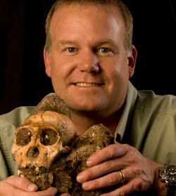 Lee Berger with sediba