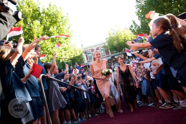 Princess Charlene in Australia