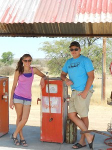 Bernard Pieterse and his sister Melanie