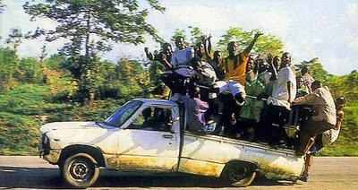 Bakkie, Africa