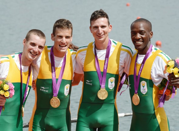 S.A. Mens Lightweight Fours Rowing Final - Eton Dorney