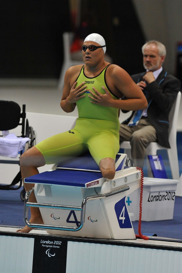 Natalie du Toit Paralympics 2012