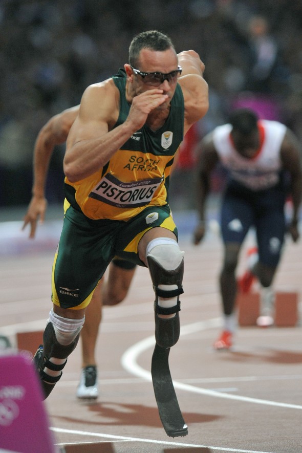 Oscar Pistorius at the Olympics