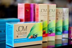 JOM Cosmetics became the first company to receive an EU Ecolabel of environmental excellence. Worldwide it is the only cosmetic brand that has achieved this. (Images: JOM Cosmetics)