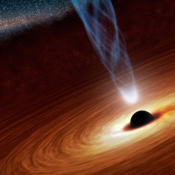 Quantum gravity is a field of theoretical physics that can help scientists develop theories about, among many other things, what exactly happens in the centre of a black hole. (Image: NASA/JPL-Caltech)