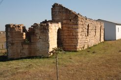 The ruins of the African Native Mission Church that Mandela was baptized in.  (Image: Musa Mkalipi) 