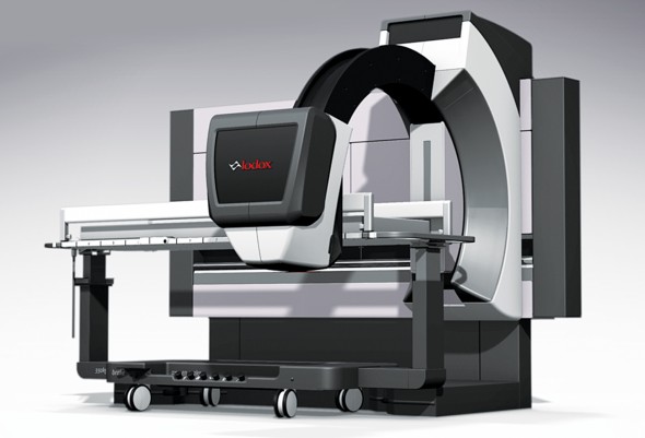 Lodox body scanner The Lodox scanner itself