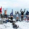 Snow on Table Mountain