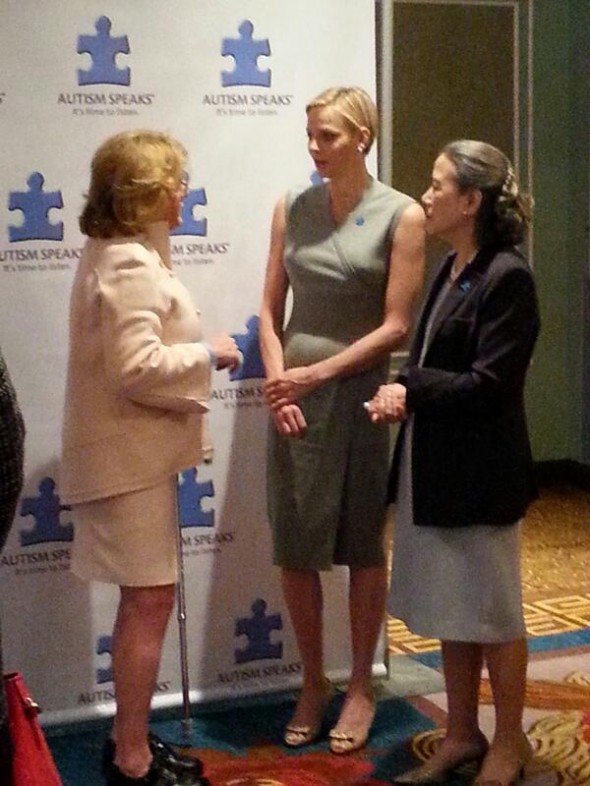 Autism Speaks Princess Charlene Charlene Wittstock in New York at Autism Speaks event