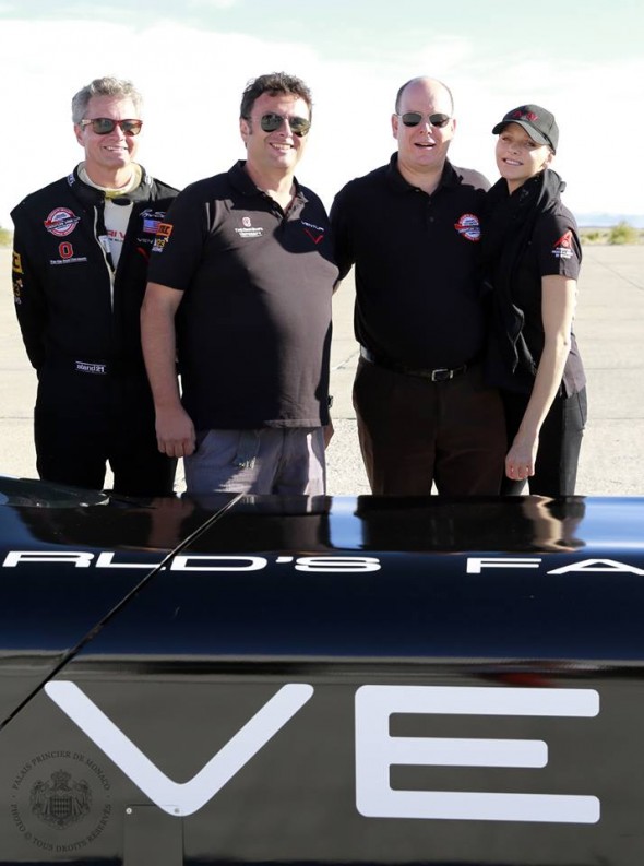Prince and Princess with Venturi team Prince and Princess with Venturi team