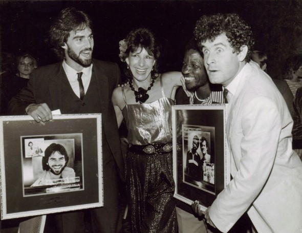 Pierre with Dawn Lindbergh and Johnny Clegg in the '80s Pierre with Dawn Lindbergh and Johnny Clegg in the '80s