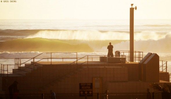 Cyclone Bejisa delivers spectacular sunrise surf in Durban