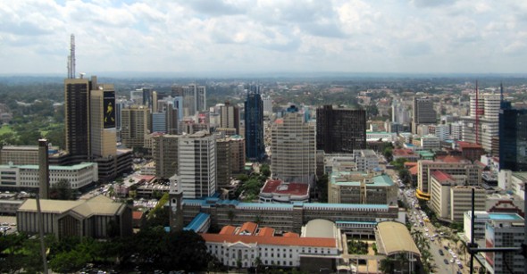 Nairobi_view_from_KICC De Silva's company DSGVenCap is based in Nairobi, Kenya's capital and largest city, with subsidiary offices in Mombasa. (Image: Wikimedia Commons)