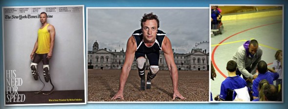 Oscar Pistorius website banner Oscar Pistorius website banner