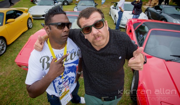 Deon Govender and Jack Parow