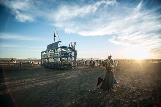 Afrika Burn Party Bus, Photograph by David Donde Afrika Burn Party Bus, Photograph by David Donde