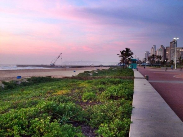 Durban beachfront 2014 Durban beachfront 2014