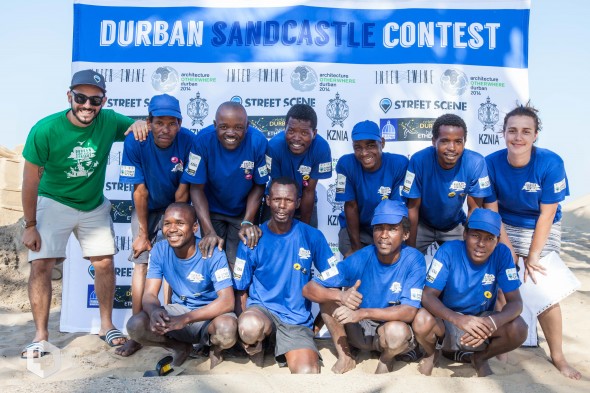 Durban's finest sand sculptors. Durban's finest sand sculptors.