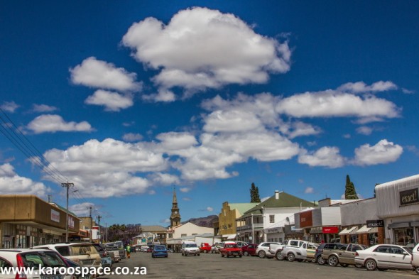 There are no malls in Cradock. Most shops line the main road.