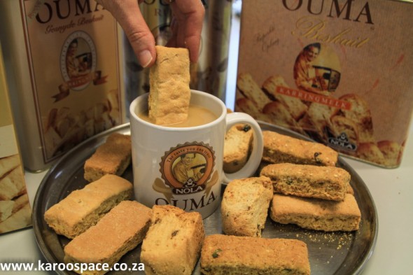 Dip an Ouma - a time-honoured South African tradition.