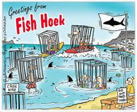 Fish Hoek Sharks Postcard