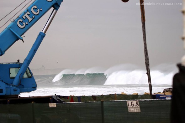 Durban beachfront swell Durban beachfront swell