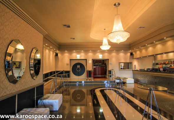 The foyer of the Showroom Theatre - elegant to the max. The foyer of the Showroom Theatre - elegant to the max.
