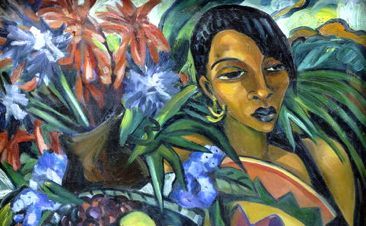 Irma Stern's Still Life with African Woman
