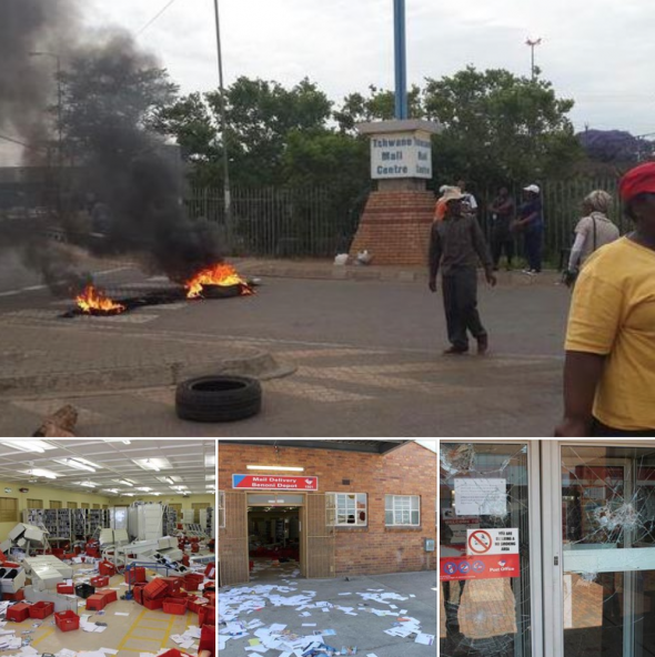 South African post office strike