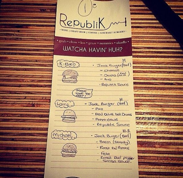 Republik Restaurant in Durban Republik Restaurant in Durban