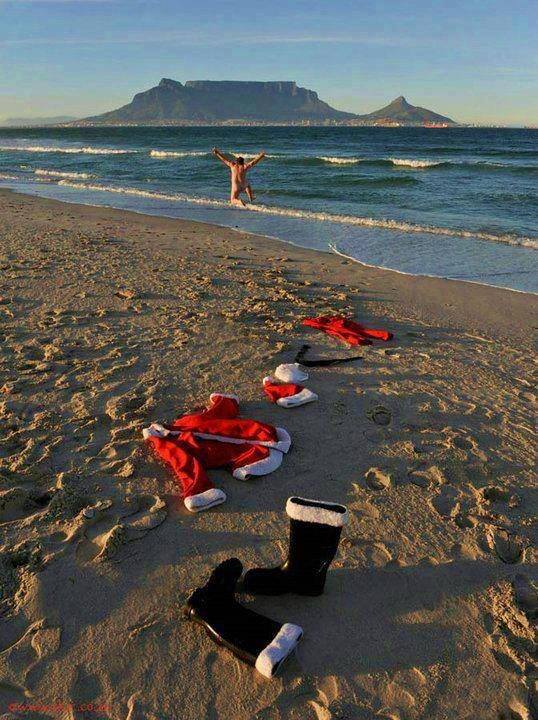Father Christmas in South Africa
