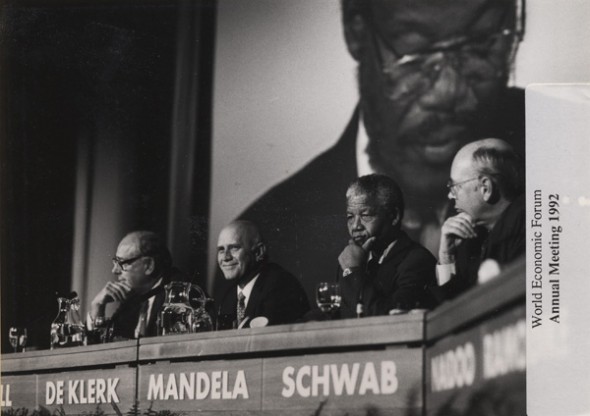 Mandela Davos South Africa