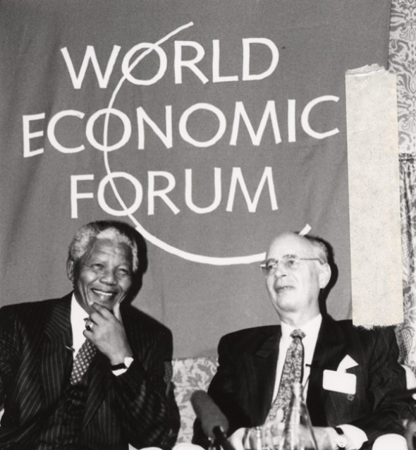 Mandela Davos South Africa