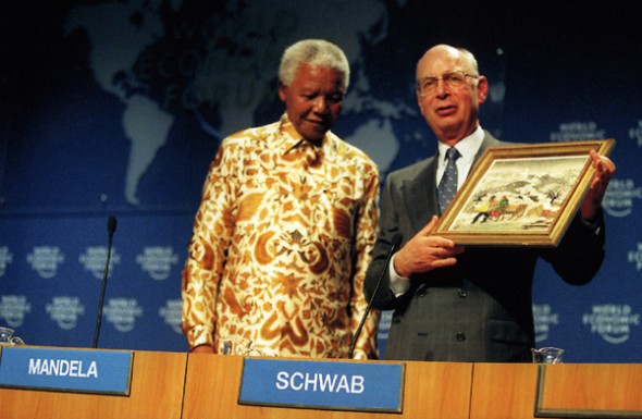 Mandela Davos South Africa