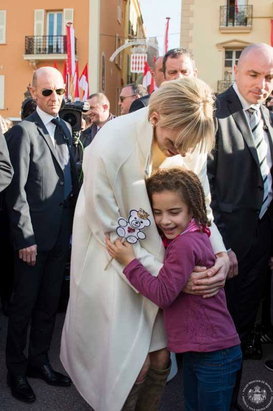 Princess Charlene and Prince Albert present royal twins to Monaco residents Princess Charlene and Prince Albert present royal twins to Monaco residents