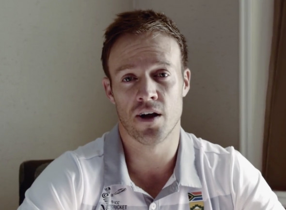 South African cricket captain AB de Villiers South African cricket captain AB de Villiers