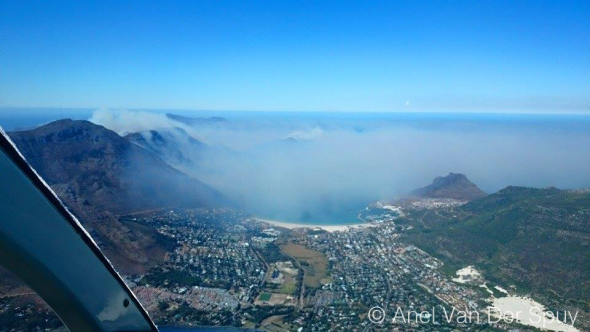 Cape Fire from the air. Photo: Anel Van Der Spuy