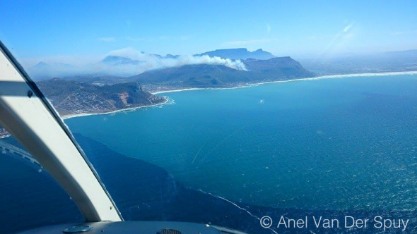 Cape Fire from the air Cape Fire from the air. Photo: Anel Van Der Spuy