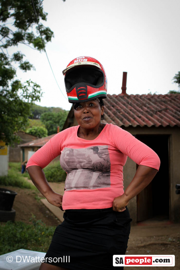 Lady with Helmet Lady with Helmet