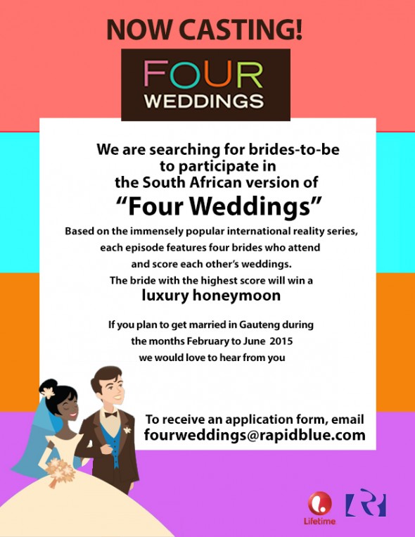 FOUR WEDDINGS FLYER