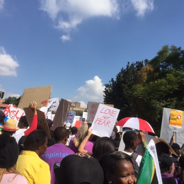 #PeoplesMarch Joburg