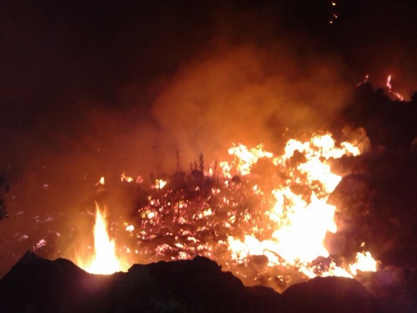 #BainsFire. Photo: Vuyokazi Indiphile Msengana/WoF #BainsFire. Photo: Vuyokazi Indiphile Msengana/WoF