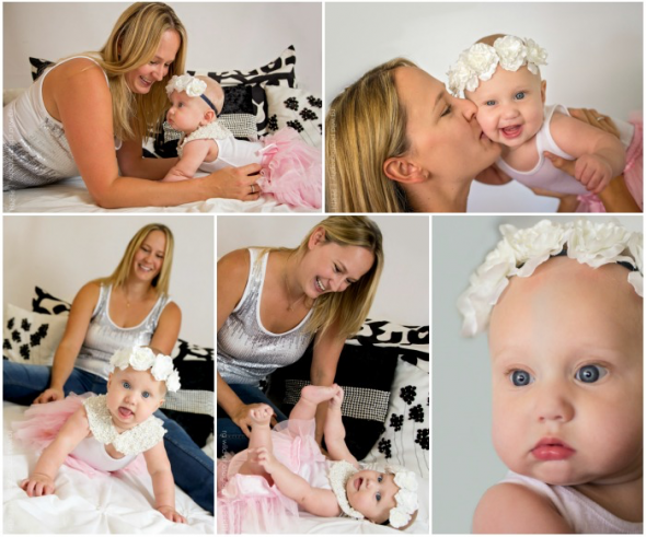 Jade Ruthven and baby Addy. Photo: RG Wild Photography Jade Ruthven and baby Addy. Photo: RG Wild Photography