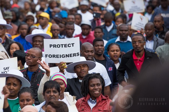 Anti-Xenophobia Peace March, Durban, South Africa