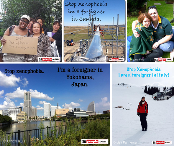 Messages from South Africans Abroad Messages from South Africans Abroad