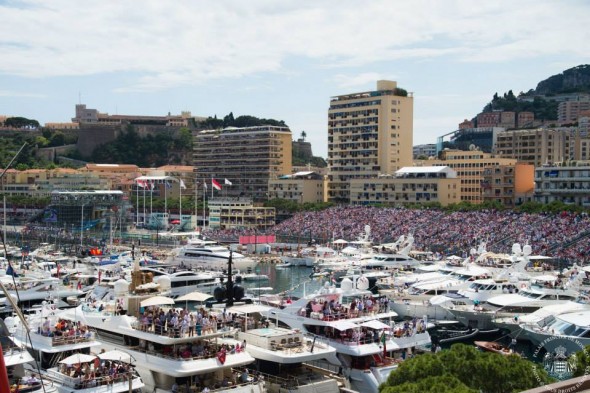 Princess Charlene at the Monaco Grand Prix